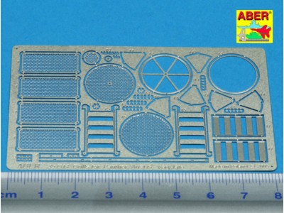 Grilles for Sd.Kfz. 171 Panther, Ausf G-late model 