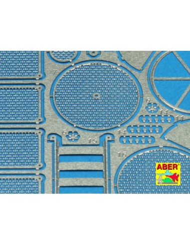 Grilles for Sd.Kfz. 171 Panther, Ausf G-late model 
