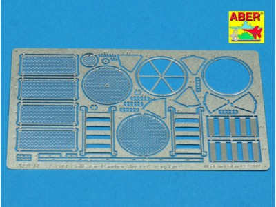 Grilles for Sd.Kfz. 171 Panther, Ausf G-late model 