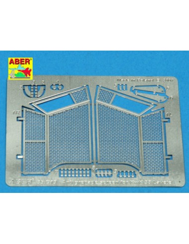 Antigranate screen for KwK 38 Lavete 