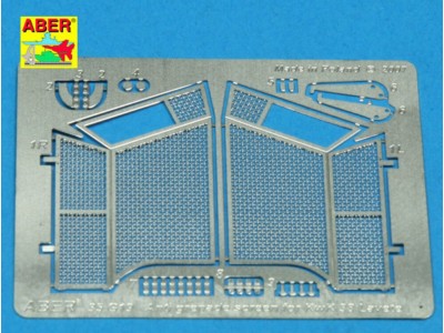 Antigranate screen for KwK 38 Lavete 