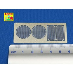 Grilles for German Geschützwagen Tiger für17 cm Kanone  2