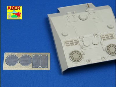 Grilles for German Geschützwagen Tiger für17 cm Kanone 