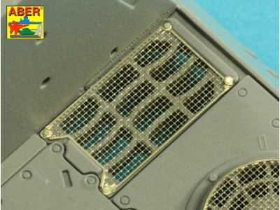 Grilles for Sd.Kfz.186 Jagdtiger 
