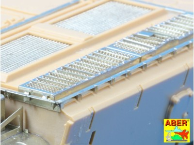 Grilles for Russian tank T-55 also Tiran 5 