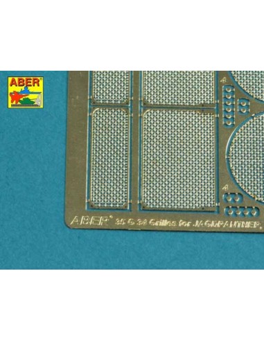 Grilles for Jagdpanther Ausf.G1 early (Meng) 