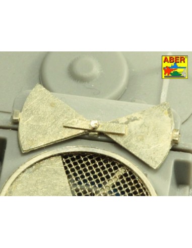 Grilles for Panther, Ausf.G & Jagdpnther, Ausf.G2-late models (Takom) 