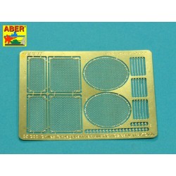 Grilles for Jagdpanther Ausf.G1 & G2 early (Takom) 