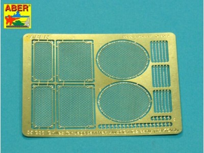 Grilles for Jagdpanther Ausf.G1 & G2 early (Takom) 
