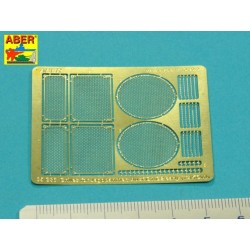 Grilles for Jagdpanther Ausf.G1 & G2 early (Takom)  2