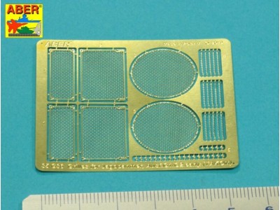 Grilles for Jagdpanther Ausf.G1 & G2 early (Takom) 