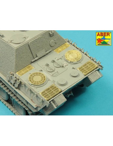 Grilles for Jagdpanther Ausf.G1 & G2 early (Takom) 