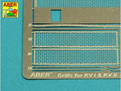 Grilles for KV I &KV II 