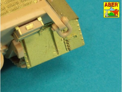 Jagdtiger  –Front & Rear Fenders  -(Tamiya) 