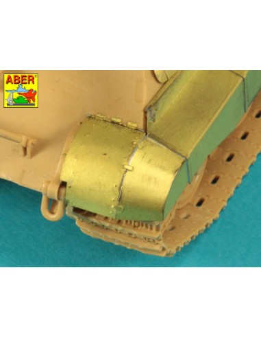 Jagdtiger  –Front & Rear Fenders  -(Tamiya) 