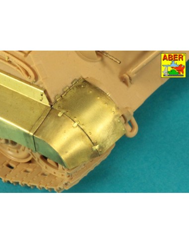 Jagdtiger  –Front & Rear Fenders  -(Tamiya) 