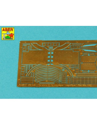 Jagdtiger  –Front & Rear Fenders  -(Tamiya) 