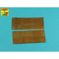 Jagdtiger  –Side Skirts -(Tamiya) 
