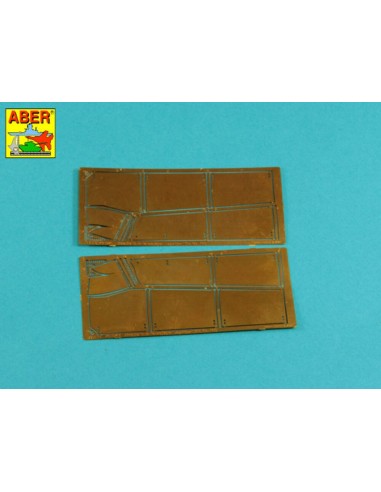 Jagdtiger  –Side Skirts -(Tamiya) 