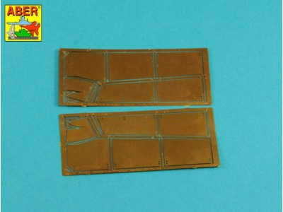 Jagdtiger  –Side Skirts -(Tamiya) 