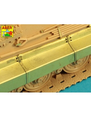 Jagdtiger  –Side Skirts -(Tamiya) 