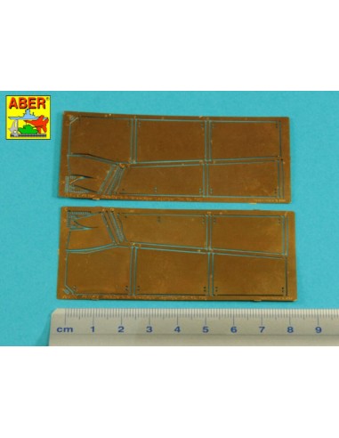 Jagdtiger  –Side Skirts -(Tamiya) 