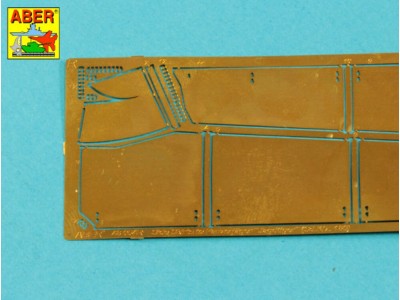 Jagdtiger  –Side Skirts -(Tamiya) 