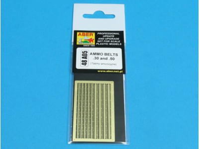 Ammo belts .30 and .50 