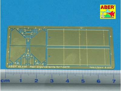 Rear large fuel tanks for T-34/76 