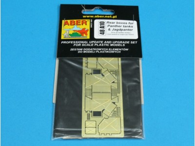 Rear boxes for Panther tanks & Jagdpanther 
