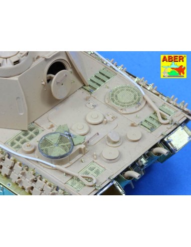 Grilles for Sd.Kfz. 171 Panther, Ausf.G Late model 