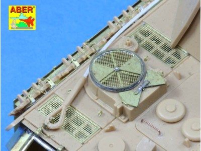 Grilles for Sd.Kfz. 171 Panther, Ausf.G Late model 