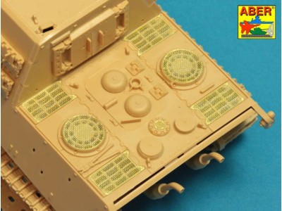 Grilles for Sd.Kfz.186 Jagdtiger 