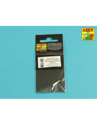German 75mm barrel for Stu III B 