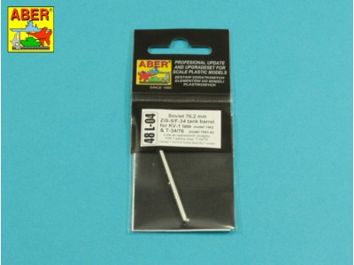 Russian 76,2mm F-34 tank barrel for T-34/76 