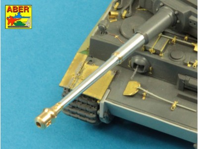 German 88 mm KwK 36 L/56 Tiger I Early Barrel 