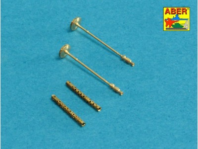 Set of 2 barrels for German machine guns MG34 