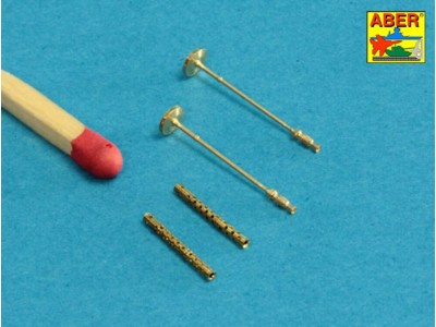 Set of 2 barrels for German machine guns MG34 
