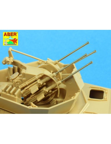 German Flak 38 barrels for Wirbelwind 