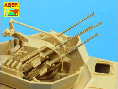 German Flak 38 barrels for Wirbelwind 