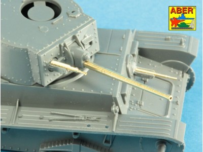 Set of 2 Barrels for ZB 37 machine guns [used on Pz.35/38(t)] 