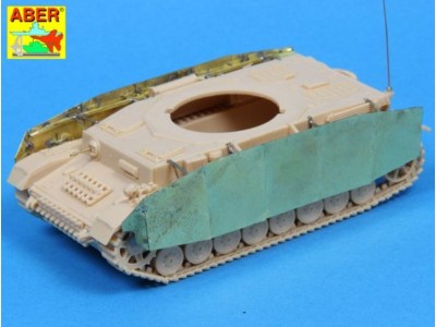 Side skirts for Pz IV H 
