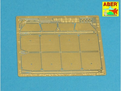 Side skirts for PzKpfw III 