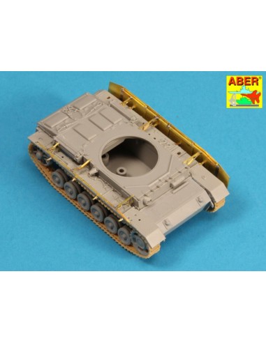 Side skirts for PzKpfw III 