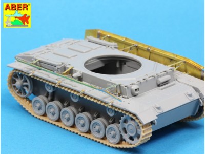 Side skirts for PzKpfw III 