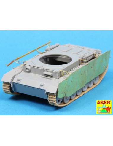 Side skirts for PzKpfw III 