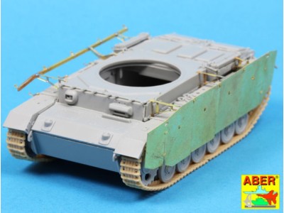 Side skirts for PzKpfw III 