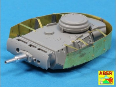 Turret skirts for PzKpfw III 