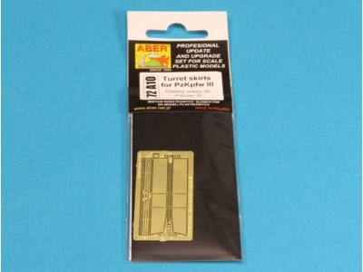 Turret skirts for PzKpfw III 