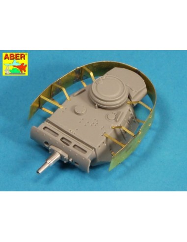 Turret skirts for PzKpfw III 